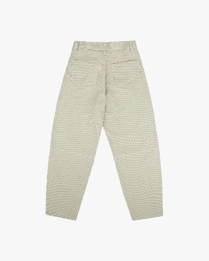 THE BARREL JEANS KHAKI STRIPES