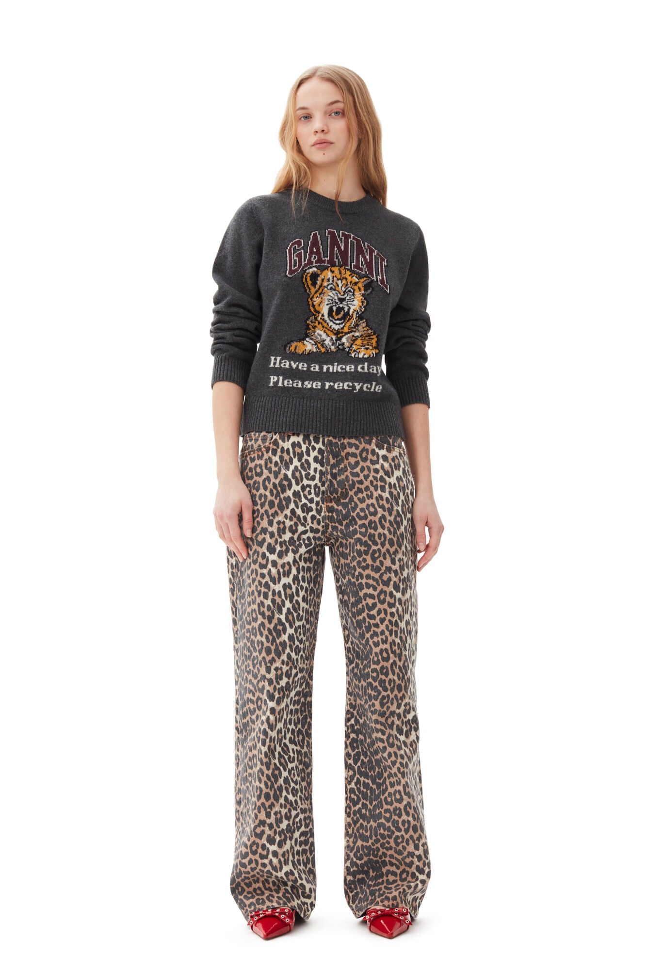 LEOPARD IZEY JEANS