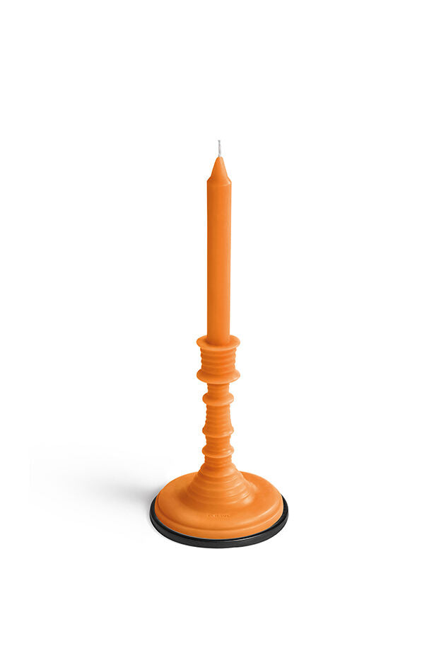 ORANGE BLOSSOM WAX CANDLEHOLDER