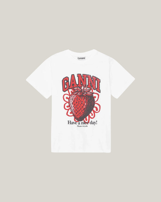 RELAXED STRAWBERRY T-SHIRT