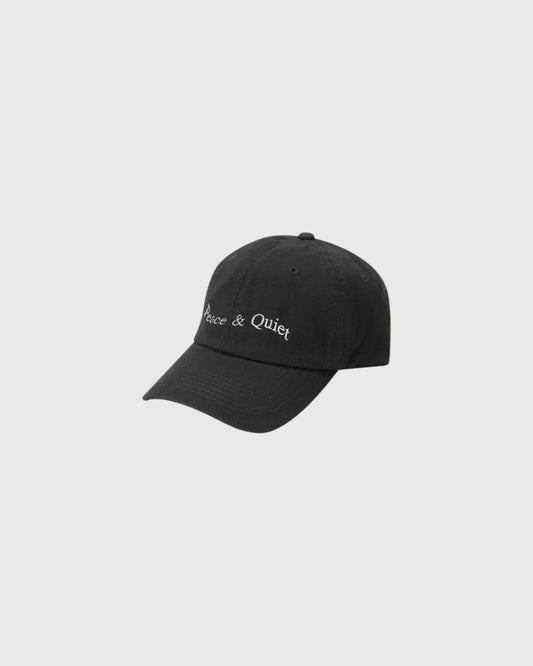 WORDMARK HAT BLACK