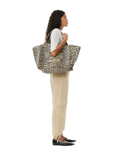 OVERSIZED CANVAS TOTE BAG