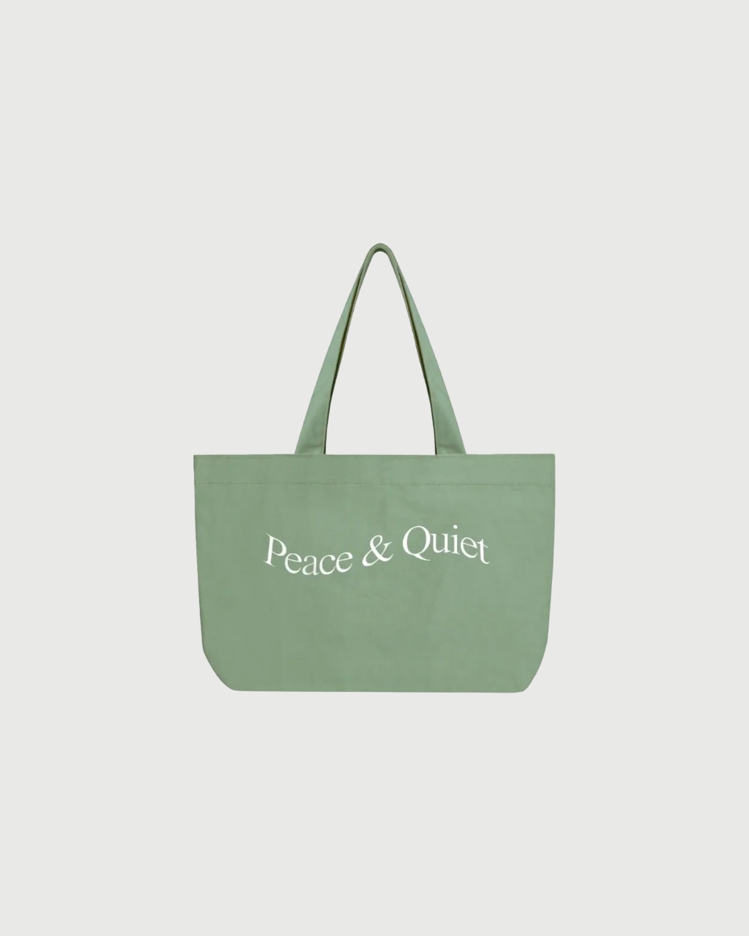 WORDMARK TOTE SAGE