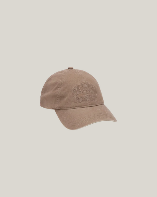 EMBROIDERED LOGO CAP SHITAKE