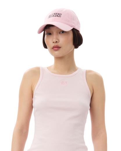 EMBROIDERED LOGO CAP SWEET LILAC