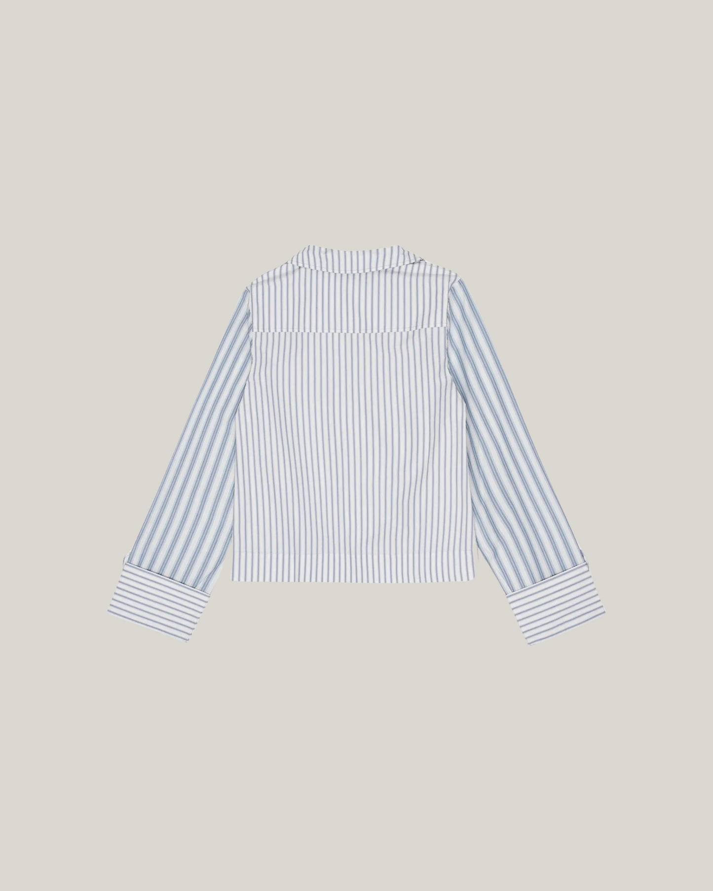 BLUE STRIPE COTTON SHIRT