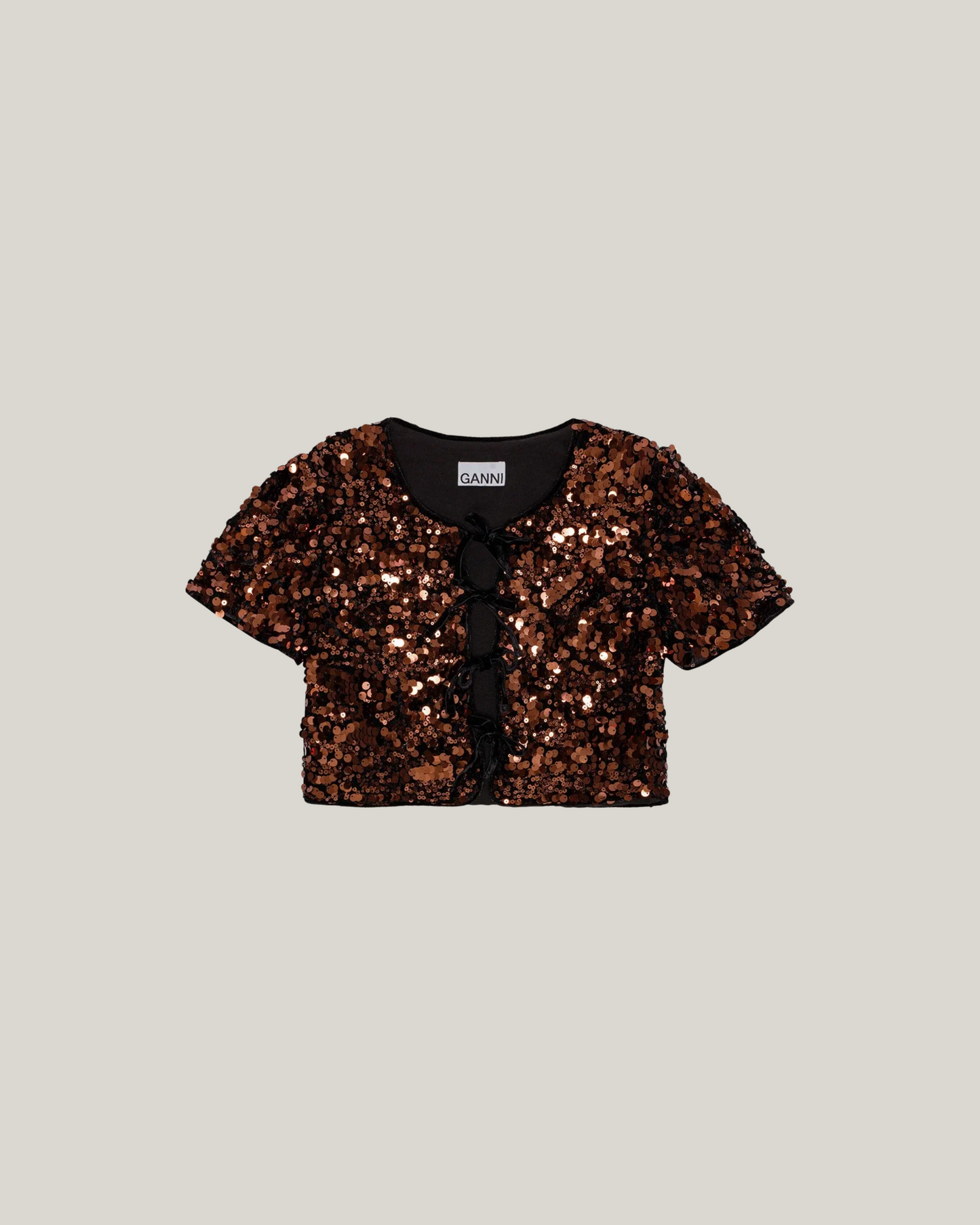 SEQUINS BLOUSE