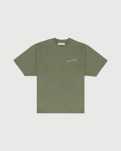 WORDMARK T-SHIRT OLIVE