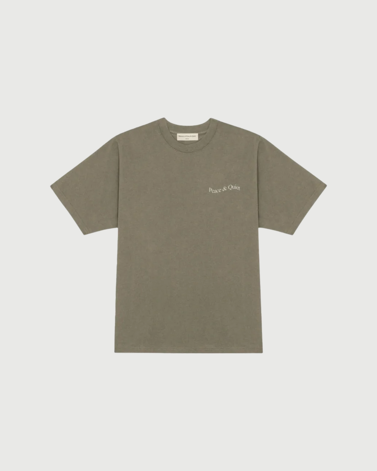 WORDMARK T-SHIRT CLAY