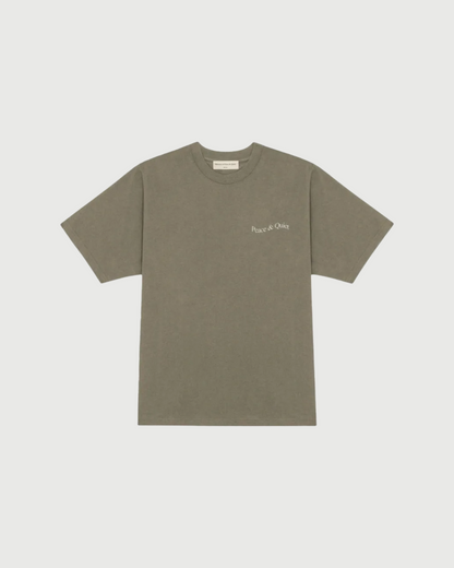 WORDMARK T-SHIRT CLAY