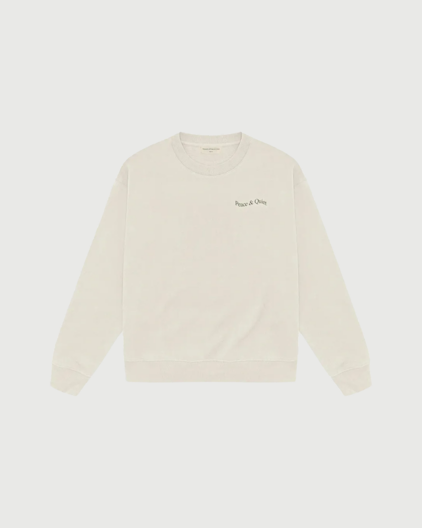 WORDMARK CREWNECK BONE