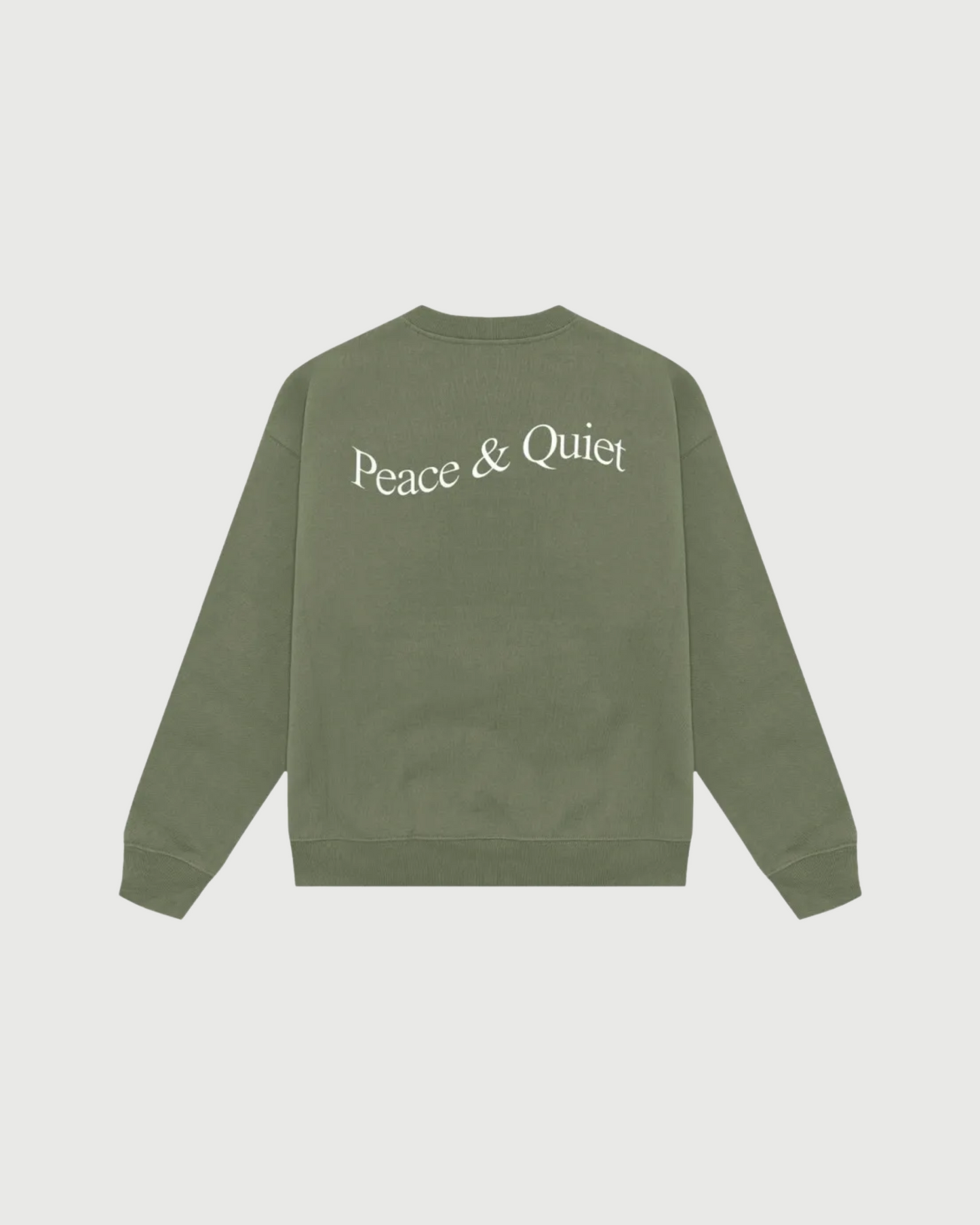 WORDMARK CREWNECK OLIVE