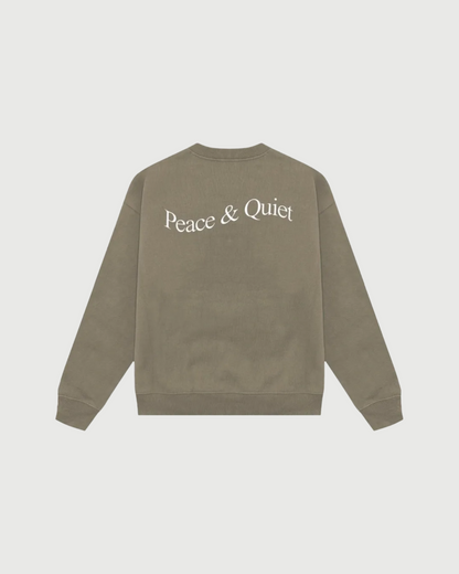 WORDMARK CREWNECK CLAY