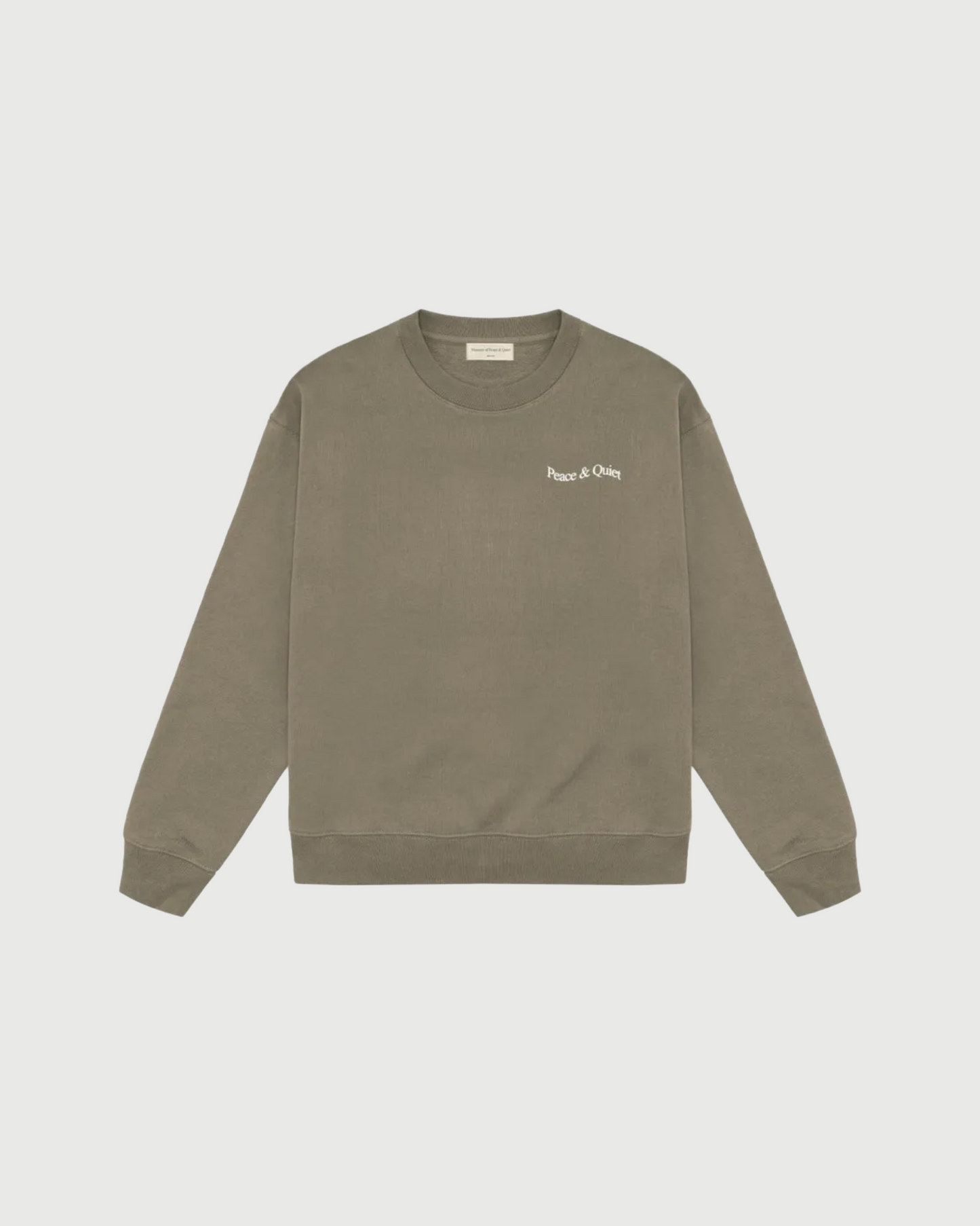 WORDMARK CREWNECK CLAY