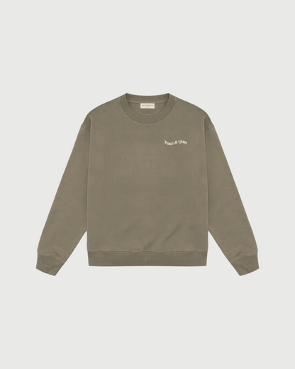 WORDMARK CREWNECK CLAY