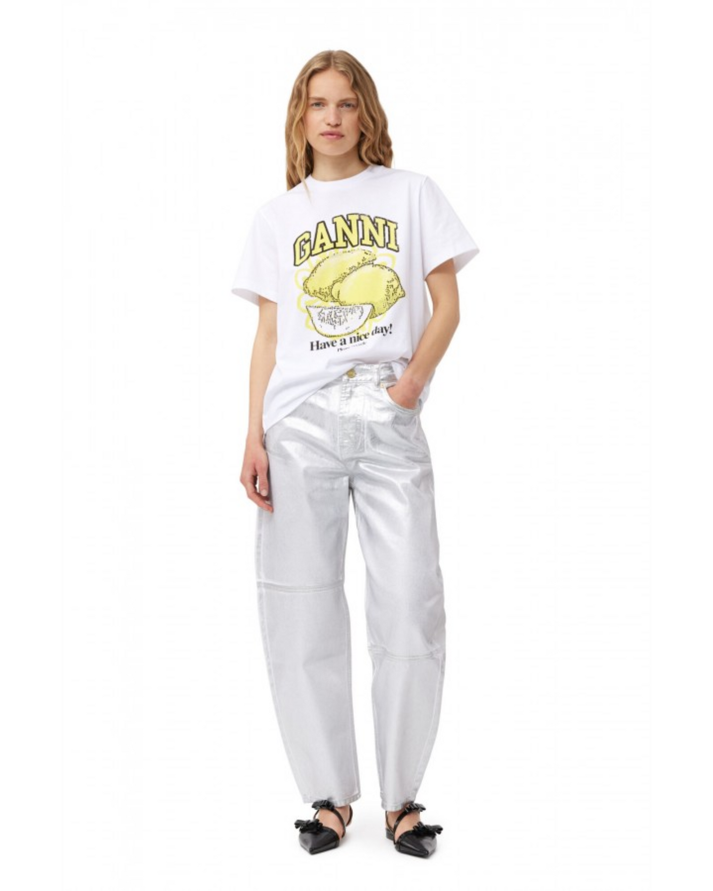 LEMON RELAXED T-SHIRT