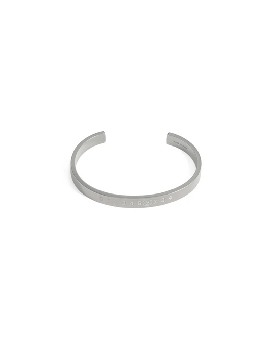 MM6 NUMERIC BRACELET PALLADIO BURATTO/WHITE