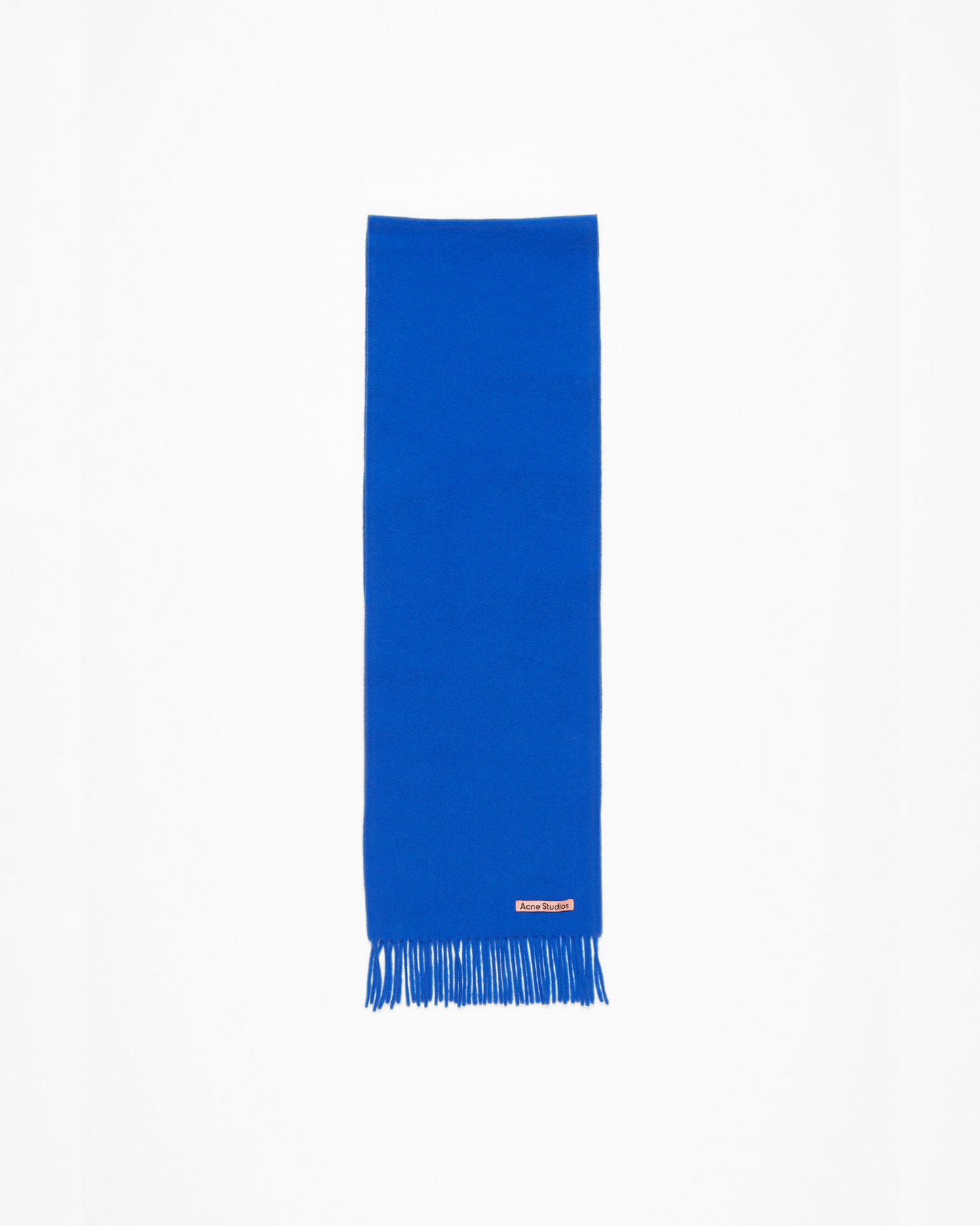 FRINGE WOOL SCARF - SKINNY