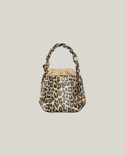 LEOPARD BOU BUCKET BAG