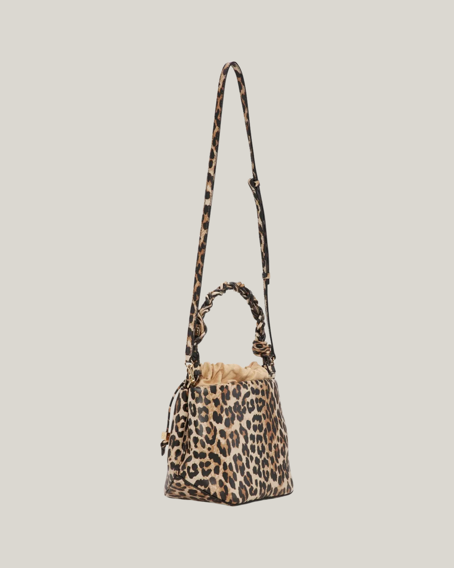 LEOPARD BOU BUCKET BAG