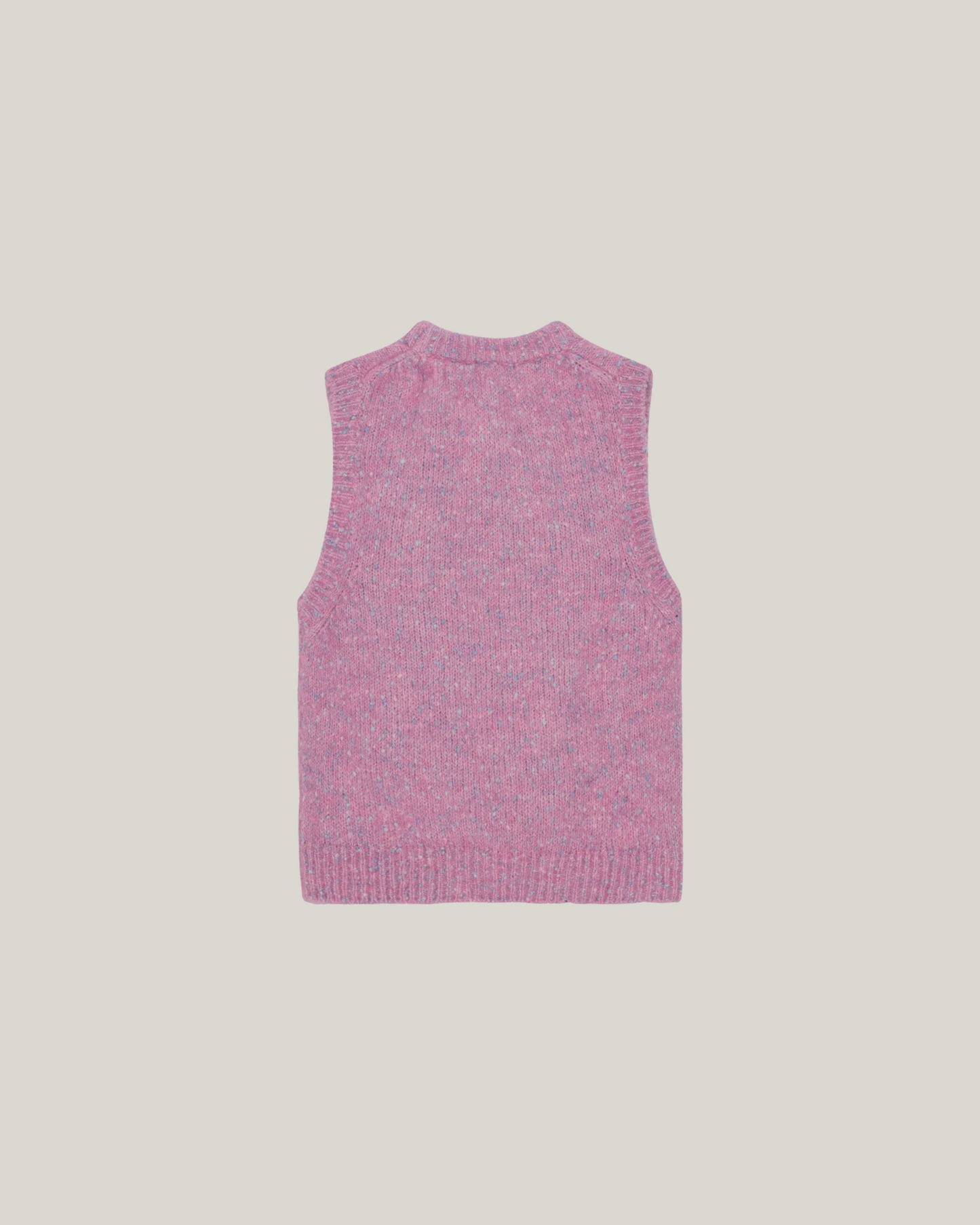 PINK KNIT VEST