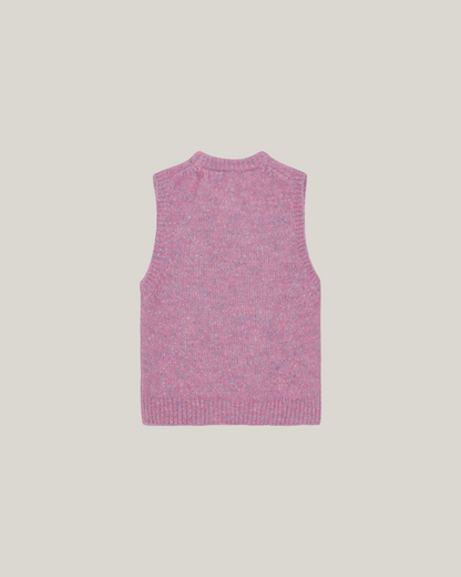 PINK KNIT VEST