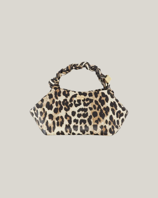 LEOPARD SMALL GANNI BOU BAG