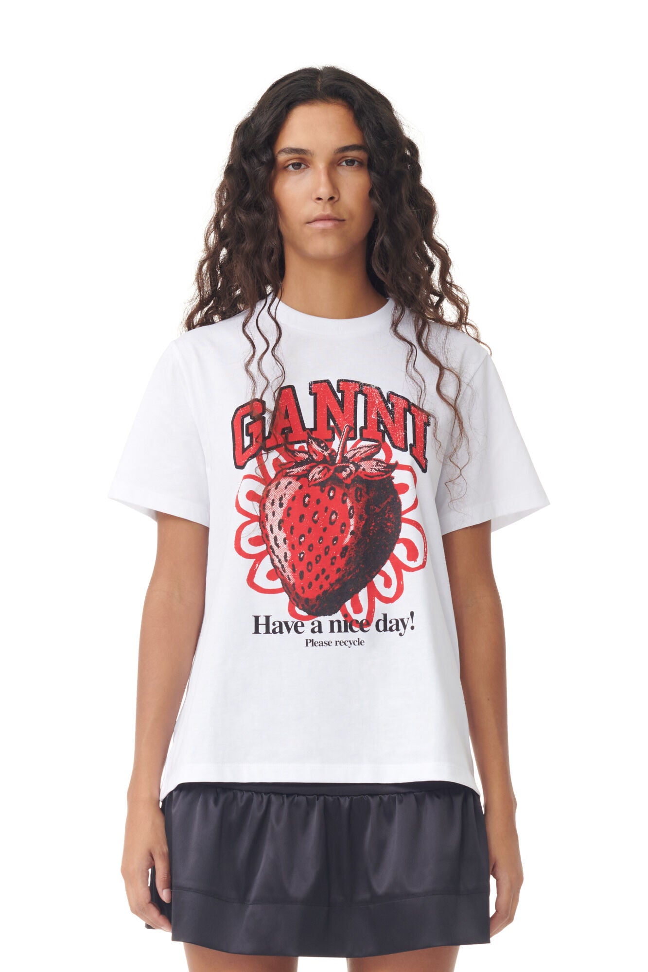 RELAXED STRAWBERRY T-SHIRT