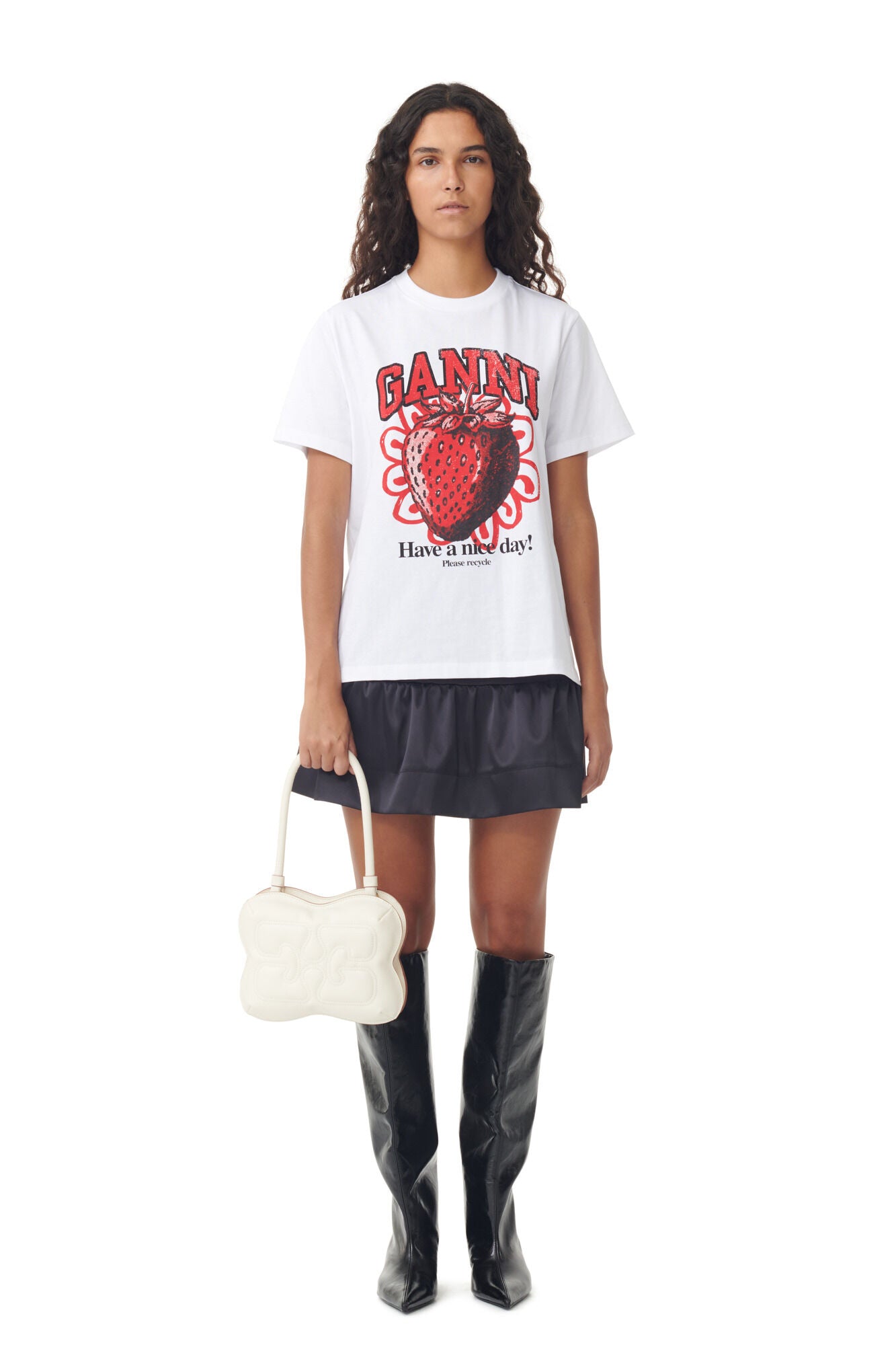 RELAXED STRAWBERRY T-SHIRT